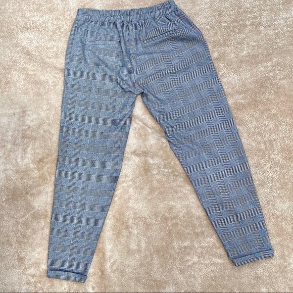 SOLD: Checked elastic pants - Picture 4 of 5